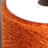 Dekoband "wildes Netz" orange, 40mm, 6m Rolle