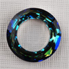 CRYSTALLIZED™ - 4139 Cosmic Ring 14mm Crystal Bermuda Blue