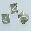 CRYSTALLIZED™ Cube beads black diamond (215), 6mm, 288 Stk