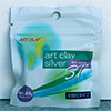 Art Clay Silver 800ST Slow Tarnish Modelliermasse, 40g (2x20g)