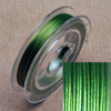Edelstahldraht hellgrün nylonummantelt , 0,38mm, 10 m