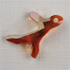 CRYSTALLIZED™ - 6790 Coral Pendant 30mm Crystal Copper, 1