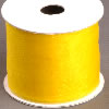 organza ribbon yellow, 50mm, 6m roll