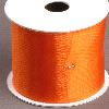 organza ribbon orange, 50mm, 6m roll