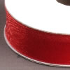 organza ribbon selvage red, 15mm, 6m roll