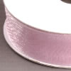Organzaband Webkante rosa, 15mm, 6m Rolle