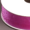 organza ribbon selvage pink, 15mm, 6m roll