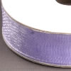 organza ribbon selvage lilac, 15mm, 6m roll