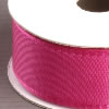 textile ribbon pink, 25mm, 6m roll