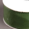 textile ribbon dark green, 25mm, 6m roll