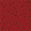 Rocailles dark red opaque, 2.6 mm, 17g