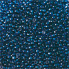 Rocailles dark azure blue transparent, 3.5 mm, 17g