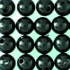 wax beads black, 4 mm, 125 pcs