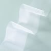 Nylon tulle ribbon white, 70mm wide, 50m