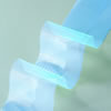 Nylon tulle ribbon light blue, 70mm wide, 50m
