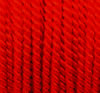 Viscose cord red, 2mm, 50m roll