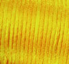 satin cord yellow, 1.5mm, 50m roll