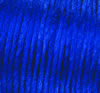 Satinkordel blau, 2mm, 50m Rolle