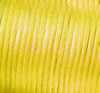 satin cord yellow, 1mm, 50m roll
