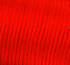 satin cord red, 1mm, 6m