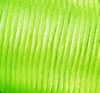 satin cord light green, 1mm, 50m roll
