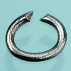 Eyes 4,8mm silver colored - 10 pcs.