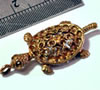 Bronzependant - turtle - 33 x 17mm