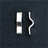 Bügel "Basic" 5/10 mm aus Feinsilber 999 - 10 Stück