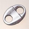 Magnetverschluss oval altplatin, 22x 30 mm