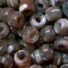 Glass beads "marble - natural"
