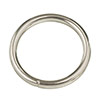 Ring welded 31 x 4.5 mm, nickel-plated, 1 pcs.
