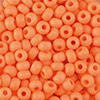 Rocailles orange mat opak NEON, 3.5mm, 17g