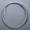 fine silverwire - twisted - 0,5 mm x 50 cm