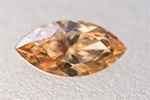 Swarovski Zirconia amber TCF™ Marquise Diamond 8x4mm, 1 pc.