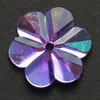 Ka-Jinker™ Faceted flower, light purple, 20 pcs