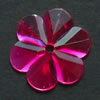 Ka-Jinker™ Faceted flower, pink, 20 pcs