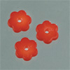Ka-Jinker™ Perlized flower, small, red, 30 pcs
