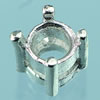Bezel for round stones 5 mm, fine silver SV980