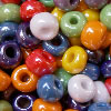 Glass beads "rainbow - opaque"