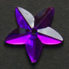 Ka-Jinker™ Stern facettiert, violett, 20 Stk
